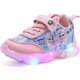 thumbnail image 1 of Kids LED Girls Glow Shoes Lightweight Mesh Shoes Cross Training Shoes Casual Children's Sneakers, 1 of 5