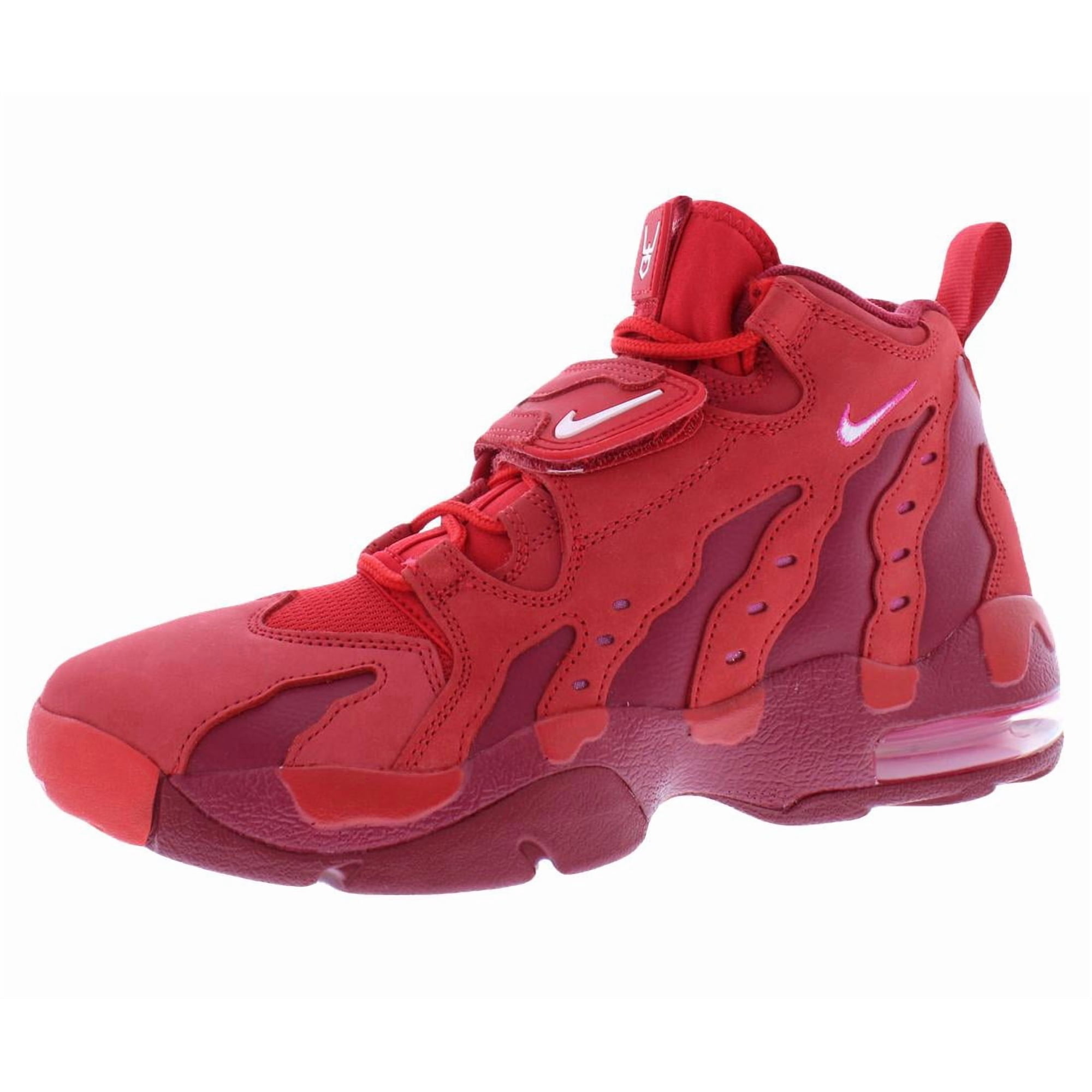 Nike Air Diamond Turf Max '96 Unisex Shoes Size 8.5, Color: University Red/White/Red Crush