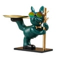 thumbnail image 1 of DOLITY Statue Desk Storage Tray Animal Sculpture for Desk Bedroom Bookshelf Green, 1 of 8