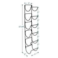 thumbnail image 3 of Sorbus Black Towel Rack Holder- Wall Mounted Storage Organizer for Bathroom, Spa/Salon, 3 of 10