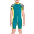 thumbnail image 1 of Traje de Baño para Niños Chicos Shorty Traje de Neopreno de Una Pieza Eigraketly Azul L, 1 of 6