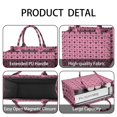thumbnail image 4 of Large Capacity Tote Bag,Pink Pug Puppies Handbag Fashion Luxury Tote Bag,15.7"x13"x 5.1" Inches,Laptop Compatible, 4 of 6