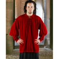 thumbnail image 1 of The Pirate Dressing C1004 John Coxon Chemise Renaissance - Rouge - 2TG, 1 of 1
