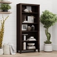 thumbnail image 2 of Somerset Tall 5 Shelf Bookcase in Mocha Cherry - Engineered Wood, 2 of 8