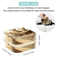 thumbnail image 5 of Easter Travel Portable Square Storage Box with Earring Holder, Necklace Organizer, and Travel Organizer for Rings, Earrings, Necklaces, Bracelets, and More - Ideal for Girls and Women, 5 of 6