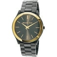 thumbnail image 1 of Michael Kors Men's Slim Runway MK8576 Grey Stainless-Steel Quartz Dress Watch, 1 of 2