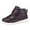 Purple, variant on Women's Ankle Boots Winter Lined Leather Comfortable Cushioned Warm Footwear for Ladies Outdoor Walking