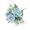Blue, variant on Artificial Rose Bouquet Fake Silk Flowers Wedding Centerpieces Boho Room Decor Photography Props Pink