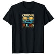 thumbnail image 1 of AALJY Cruisin Through 10 Years 10th Wedding Anniversary Cruise T-Shirt, 1 of 5
