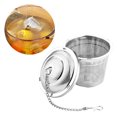 thumbnail image 3 of 1Pc 6.5cm Stainless Steel Seasoning Ball Filter Portable Reusable Tea Spice Ball Filter Infuser, 3 of 7
