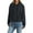Black, variant on ZSQDM Women's Zip Up Hoodie Women's Oversized Batwing Sweaters 2026 Fall Outfits Trendy Crewneck Knit Side Slit Fashion Pullover Tops Dog Sweater Man Blending Sweatshirt