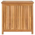 thumbnail image 3 of vidaXL Patio Storage Box Deck Box Garden Outdoor Cabinet Chest Solid Wood Teak, 3 of 60