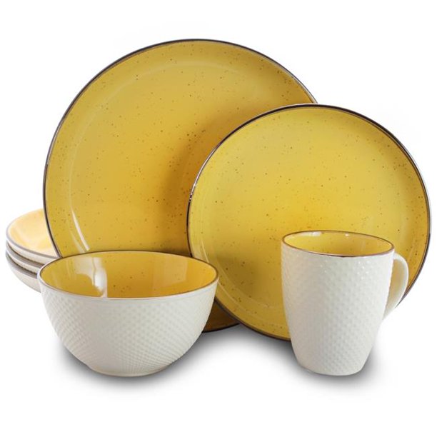 MellowYellow Dinnerware Set 16 Piece