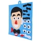 thumbnail image 4 of Expresiones Faciales Kit De Pegatinas De Tela Para E Hijos Diy Con Una Combinación Múltiple De Expresiones Faciales Juguetes De Rompecabezas, 4 of 7