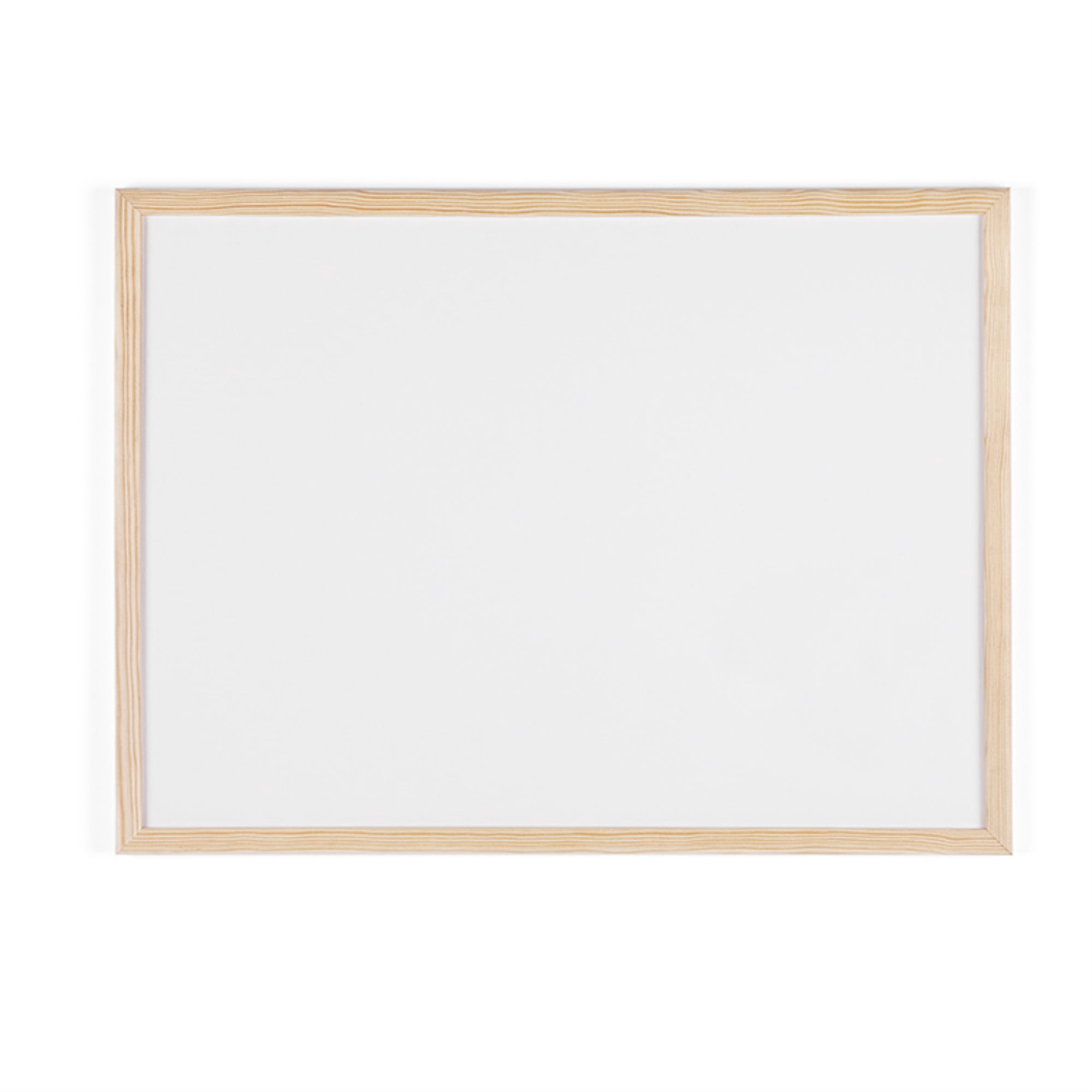 MasterVision Wood Frame Magnetic Dry Erase Board - 18" x 24"
