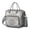 Grey-38, variant on Boho Chic Rustic Home Decor Picnic Tote - Waterproof Food Storage for Students