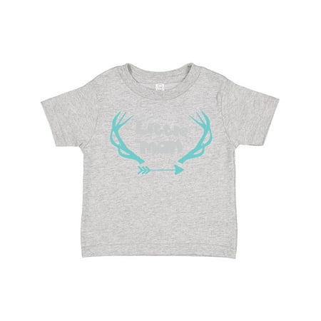 

Inktastic Little Man Little Boy Deer Antlers Arrow Gift Toddler Boy Girl T-Shirt