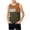 Brown, variant on Boys Summer Tank Tops, Casual Color Block Crew Neck Sleeveless Kids Undershirts Black Size 10
