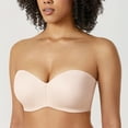 thumbnail image 3 of DELIMIRA Women's Strapless Bra Silicone-Free Minimizer Bandeau Plus Size Unlined, 3 of 3