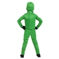 thumbnail image 3 of Toddler Deluxe Green Ninja Master Costume, 3 of 4