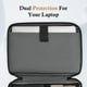 thumbnail image 2 of bagasin Funda para Portátil, Funda Protectora de 15 15.6 16 Pulgadas Impermeable con Protección de 4 Capas, Bolsa de Transporte para Ordenador Compatible con MacBook, Portátil HP, DELL, Lenovo, ASUS, 2 of 5