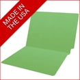 thumbnail image 5 of 20 pt Super Heavy Duty Color Folders, Full Cut End Tab, Letter Size, Green (Box of 40), 5 of 7