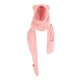 thumbnail image 1 of Sombreros de invierno para mujer Bufanda con capucha y de bolsillo, cálida con capucha, gorro, bufanda con , gorro de - Rosado Yinane Bufanda con capucha, 1 of 8