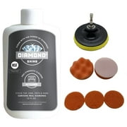 Diamond Shine Ultimate Cooktop Cleaner Combo Pack With Drill Scrub Pads