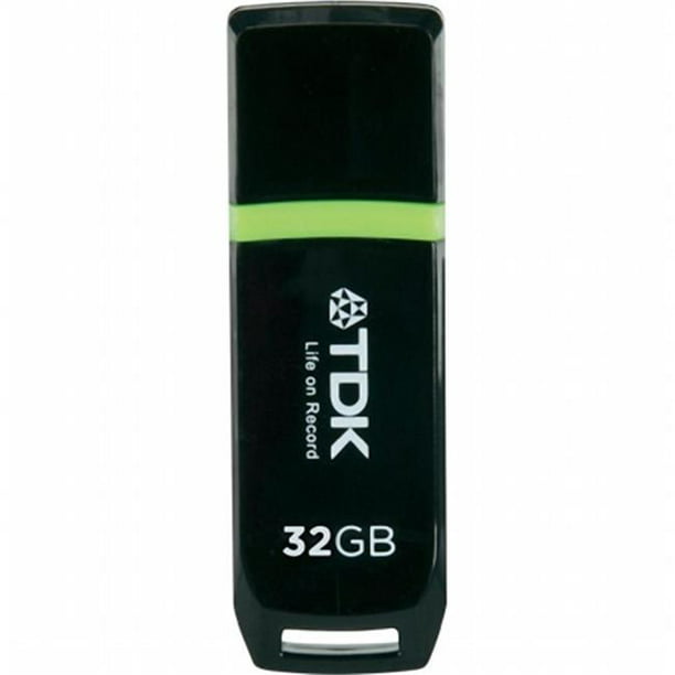 Tdk 78934 TF10 USB 2. 0 Flash Drive - Black Walmart.com