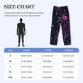 thumbnail image 4 of Picia Multi-colored Spiders Mens Soft Woven Cotton Elastic Waistband Sleep Pajama Pant Lounge Sleep Pant With Pockets And Drawstring-X-Large, 4 of 9