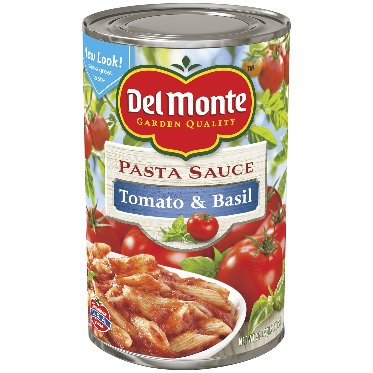 Del Monte® Tomato & Basil Pasta Sauce 24 oz. Can