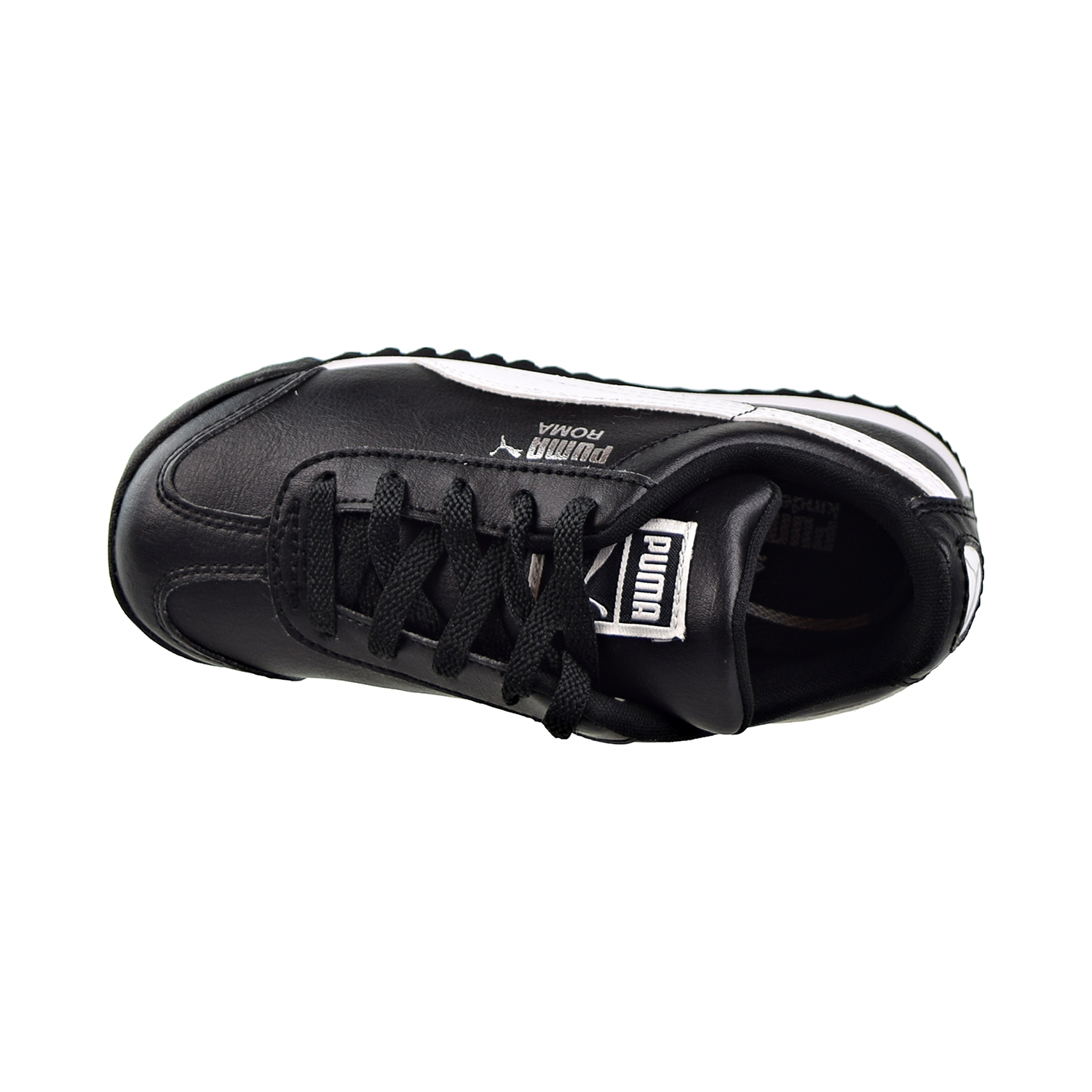 Roma Basic INF Toddlers/Little Kids Shoes Black/White/Puma Silver 354260-01