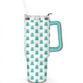 thumbnail image 2 of Green Bow-shaped Christmas Tree 40 Oz Tumbler with Handle Lid and Straw Stainless Steel Double Walled Vacuum Insulated Cup Merry Christmas Gifts Tumbler for Women Men Friends Outdoor Indoor, 2 of 6