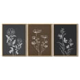 thumbnail image 3 of SHENIFY Vintage Flower Wall Art Retro Floral Wall Hanging Decor Rustic Farmhouse Colorful Botanical Prints Artwork for Office Dining Room Kitchen 11x14in3pcs Natural Framed, 3 of 5