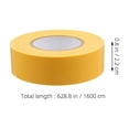 thumbnail image 2 of BRIGHTFUFU 2Pcs PVC Decorative Yellow Tape Non Adhesive for Trail Marking and Measuring, 2 of 8