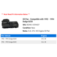 thumbnail image 2 of Pan - Compatible with 1992 - 1994 Dodge B250 1993, 2 of 2