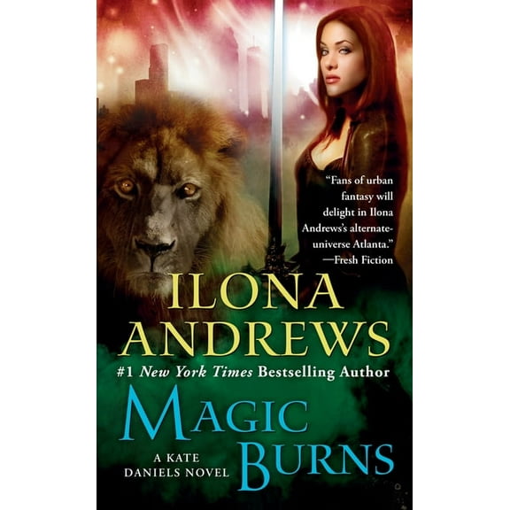 Kate Daniels Magic Burns, Book 2, (Paperback)