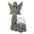 thumbnail image 3 of DOLITY Ange Statue Œuvre d'Art Décoration Fée Sculpture pour Balcon Cour Jardin, 3 of 9