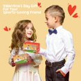 thumbnail image 6 of 30 PCS Valentines Day Gifts for Kids, Valentine Day Cards with Mini Sports Ball Erasers, Kids Valentine`s Day Gifts for School Classroom, Party Favor for Boys & Girls, 6 of 7