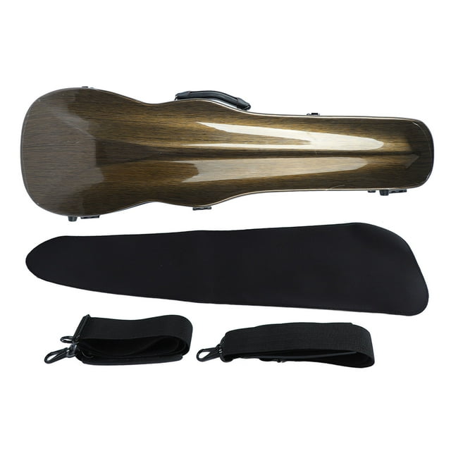 Boîte à Violon, Taille Standard en Fibre de Carbone Étui de Violon Exécution Solide pour la Performance