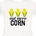 thumbnail image 4 of Inktastic Eat More Corn Boys or Girls Long Sleeve Baby Bodysuit, 4 of 5