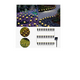 thumbnail image 1 of Lámpara Solar Exterior Para Suelo, Lámpara Solar Jardín 30p 4.3 Calificación 4.3 de 5. 6 opiniones. Xtellar amarillo, 1 of 3