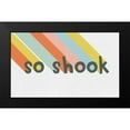 thumbnail image 2 of Hershey, Moira 24x16 Black Modern Framed Museum Art Print Titled - Rainbow Words IX, 2 of 5