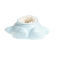 thumbnail image 5 of FOAMWALK Toddler Unisex Novelty Clogs with Faux Fur Lining - Penguin Slippers for Toddler, Pastel Blue, 8, 5 of 8