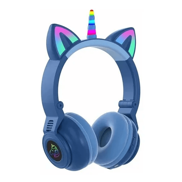 Auriculares Bluetooth de Unicornio Azul Malubero Malu1355