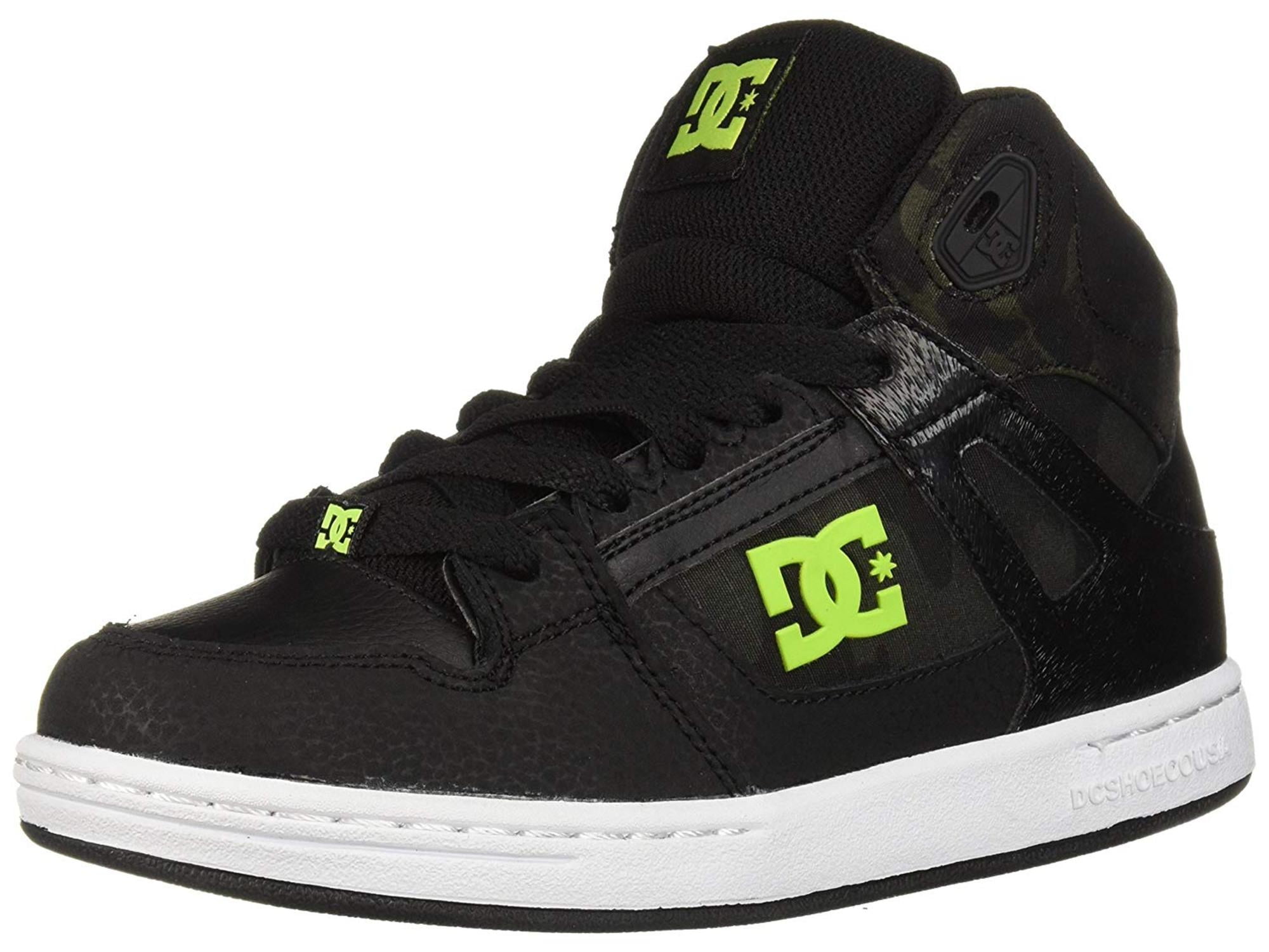 DC shoes youth Cole pro Black/Green enfants sneaker skater Chaussure Boys NEUF 