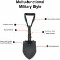 thumbnail image 4 of Folding Shovel Foldable Entrenching Tool Portable Camping Multitool, 4 of 7