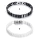 thumbnail image 3 of Minnieouse de cerámica para mujer, brazalete de cadenas, decoración de mano Simple, adornos, joyería para novia, citas, cumpleaños, decoraciones Ropa, zapatos y accesorios Miscelánea Blanco Minnieouse AP014857-01, 3 of 6
