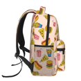 thumbnail image 3 of Fotbe Hamburger Pizza Coke Mochila Casual con Estampado para Escuela, Viajes y Actividades al Aire Libre - Duradera, Ligera y Cómoda, 3 of 5