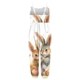 thumbnail image 5 of Toddler Baby Girl Easter Outfit Jumpsuit Spaghetti Strap Overalls Romper Bell Bottoms Pants Cute Clothes White 2-3 Years, 5 of 6